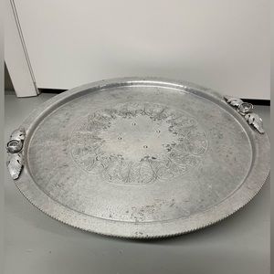 Vintage Trade Continental Hand Wrought Lazy Susan #518